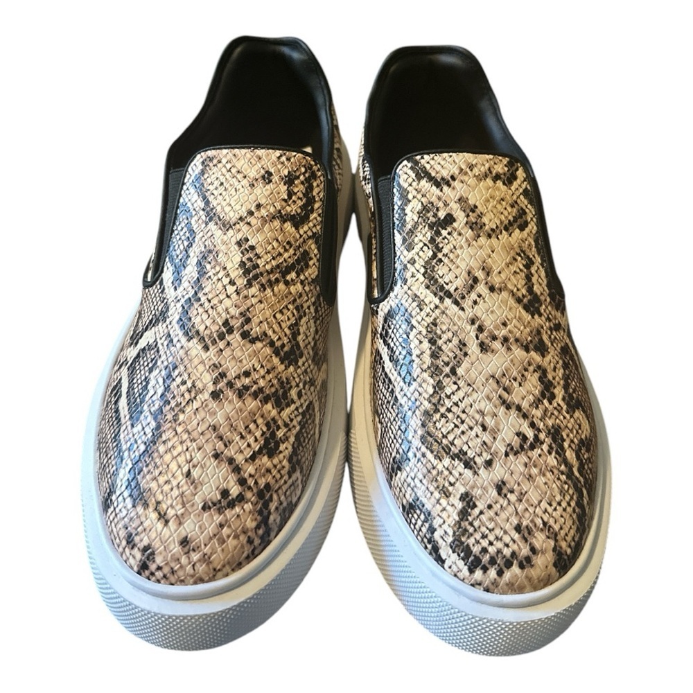 Rebecca Minkoff Python Print Slip-On Sneakers | S… - image 1